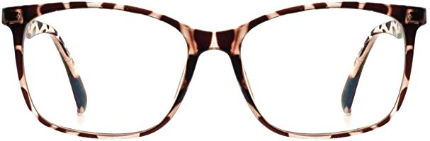 ANRRI Blue Light Blocking Glasses Lightweight Eyeglasses Frame Filter Blue Ray Computer Game Glasses