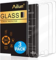 AILUN Screen Protector for iPhone 8 Plus/7 Plus/6s Plus/6 Plus-5.5 Inch 3Pack 2.5D Edge Tempered Glass Compatible with...