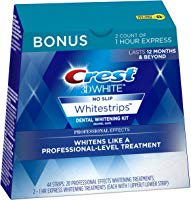 Crest 3D White Professional Effects Whitestrips Whitening Strips Kit, 22 Treatments, 20 Professional Effects + 2 1 Hour...